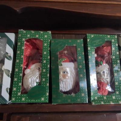 Vintage Christmas Ornaments Snow Globes And Decor