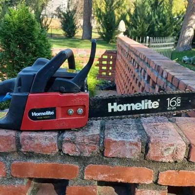 Homelite 16" Chainsaw and Remington Pole Saw - Tests Good!