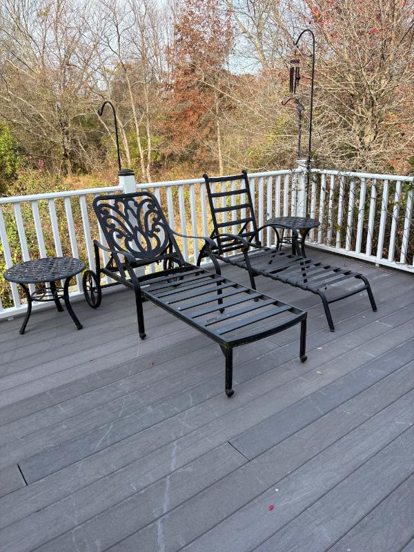 Sale Photo Thumbnail #82: 70 x 24 x 36, 63 x 22 x 37, side tables 22 x 17