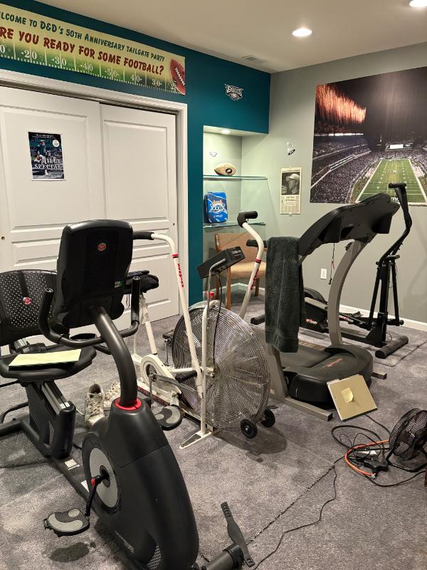 Sale Photo Thumbnail #156: Treadmill - 65 x 41 x 49, Elliptical - 55 x 25 x 55