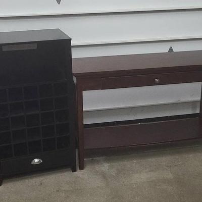 Wine Rack & Console Table