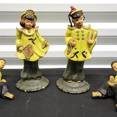 Asian Figural Shelf Sitters