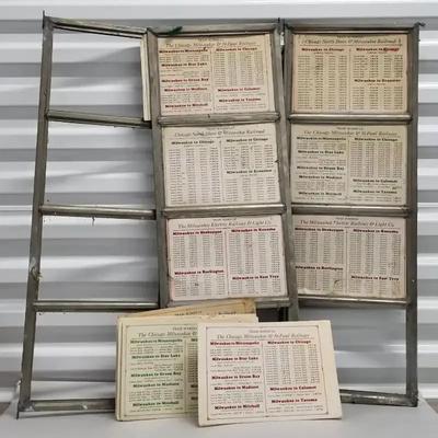 Railway Relics: Train Schedules