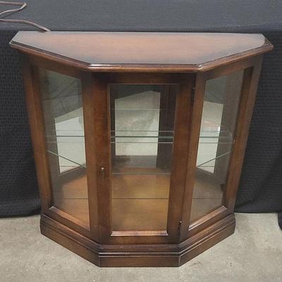 Lighted Glass Display Case