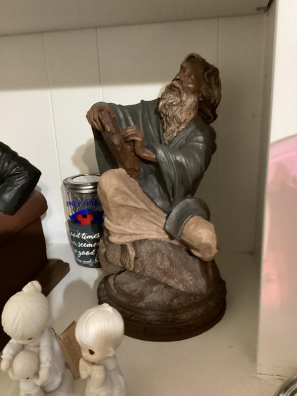 Sale Photo Thumbnail #24: Vintage sculpture of moses by tom clark