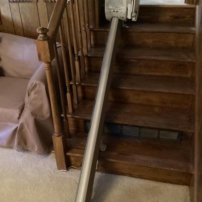 Chair lift for 6 steps