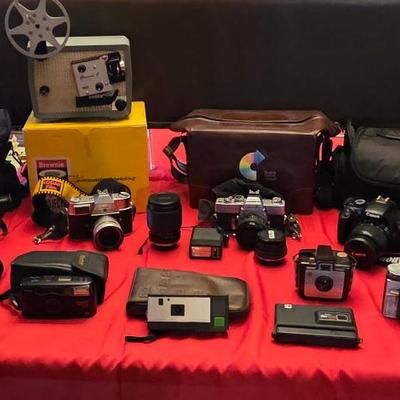 Vintage cameras