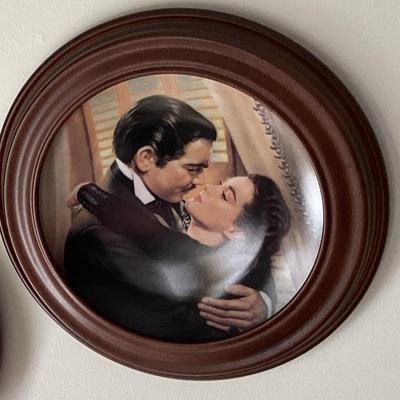 Gone with the wind marry me scarlet decorative plate