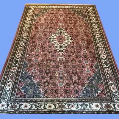 Red Pattern Oriental Rug 8ft x 10ft