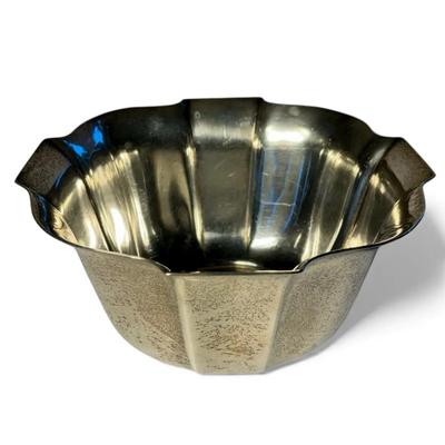Sterling Silver Fluted Bowl (114 Grams)