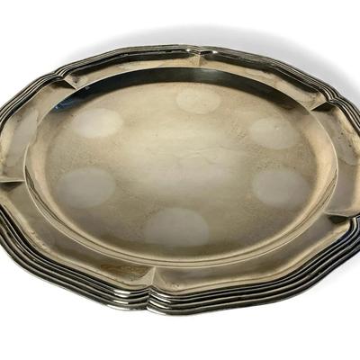 Sanborns Sterling Silver 13.75 Inch Large Platter (995 Grams)