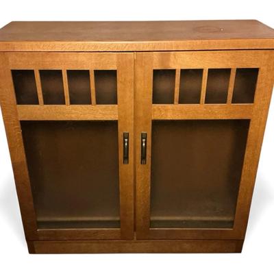 Modern Mission Style Cabinet 