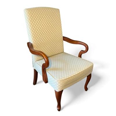 Techcraft Furniture Co Cream Colored Armchair 