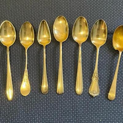 Sterling Silver Assorted Flatware & Serving Pieces (356 Grams) (K13)