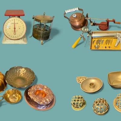 Rustic Kitchen Decor & Tools incl. Gregorian Copper
