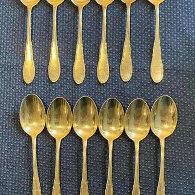 800 Silver H Monogrammed Spoons (276 Grams)