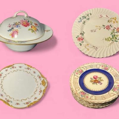 Minton Floral China Serving Pieces & More