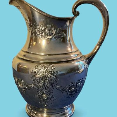 Sterling Silver Pitcher 844g