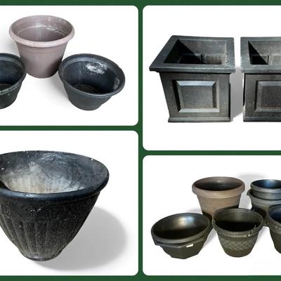 Plastic Planters 
