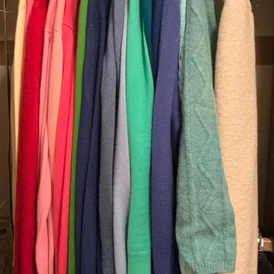 Womens size Small & Medium Sweaters incl. Lands End, Appleseeds, & More