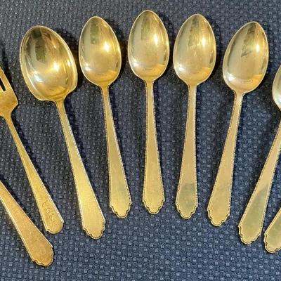 Sterling Silver Spoons (195 Grams) (K16)