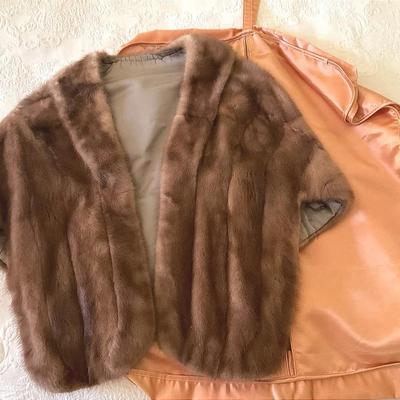 Vintage Mink Fur Stole