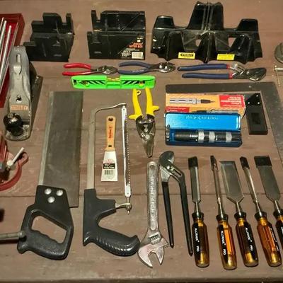 Handy Home Hand Tools - Saws, Chisels, Clamps 
