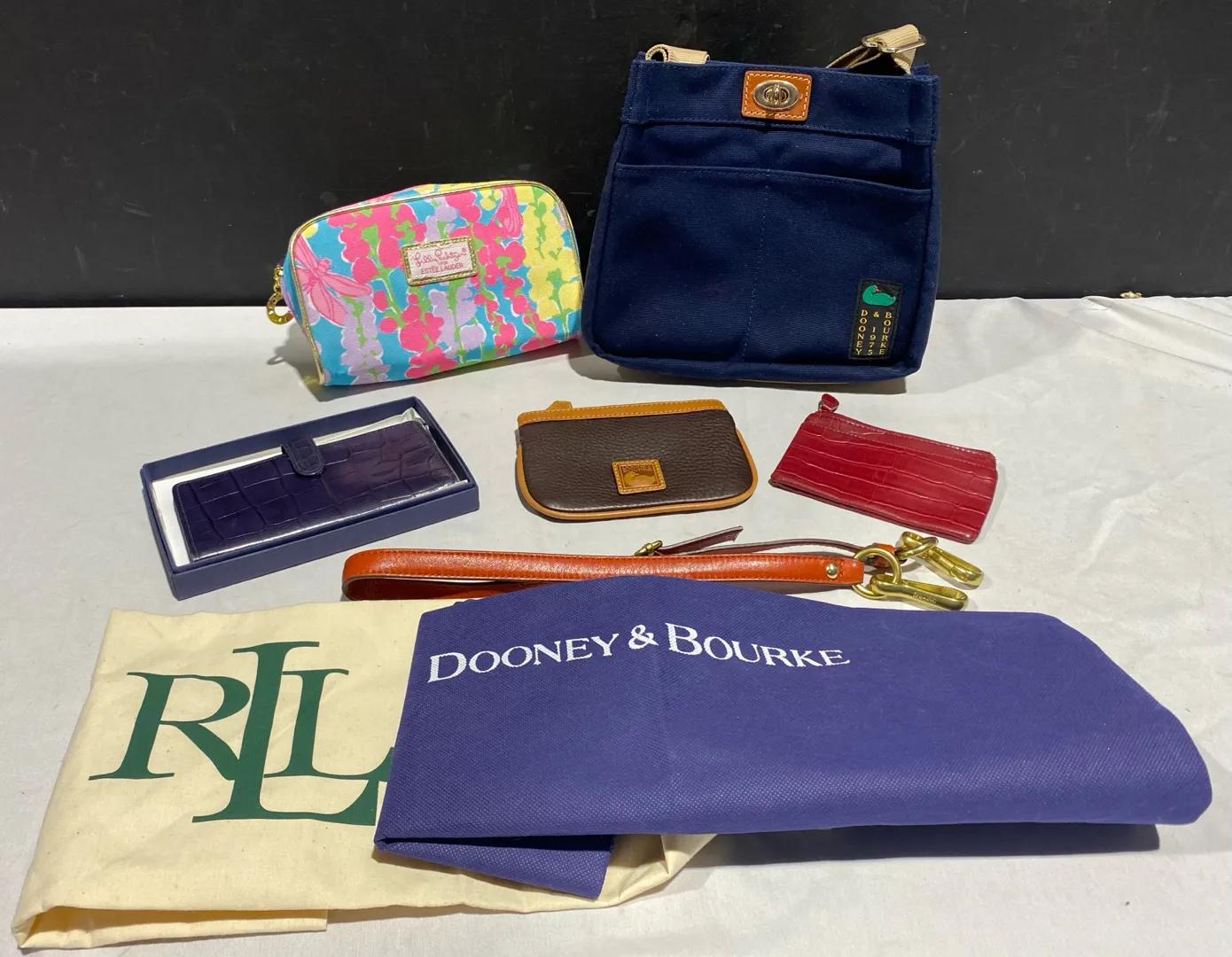 Collection Of Purses, Hand Bags, And Wallets