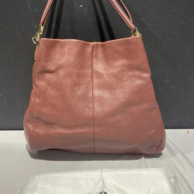 Coach Brown Leather Handbag
