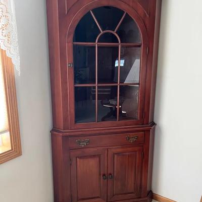 Wildwood Cherry Corner Cabinet #2