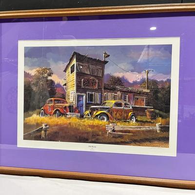 Old Rivals Signed And Numbered Print By Dale Klee