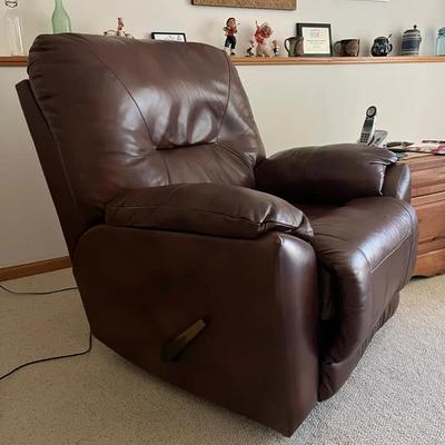 Like New Leather Recliner 