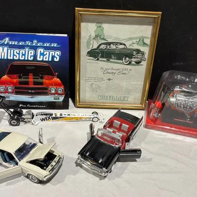 Muscle Car Collection, Ertl Diecast Cars, Chevy Big Block + More