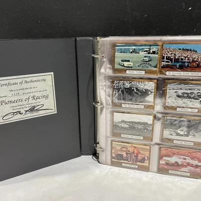 Authentic Pioneers Of Racing Limited Edition Collector Card Set 24 Pages