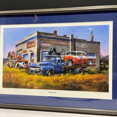 Riding High Signed And Numbered By Dale Klee