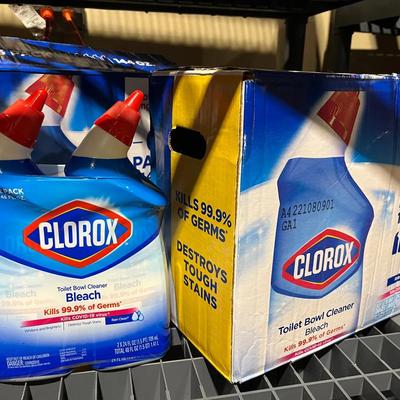 Clorox Bleach Cleaner Bulk New Unopened 