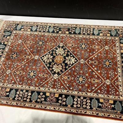 AF Hand Knotted 100% Pure Silk Carpet