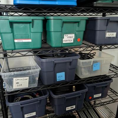 Sale Photo Thumbnail #28: Cables - organized