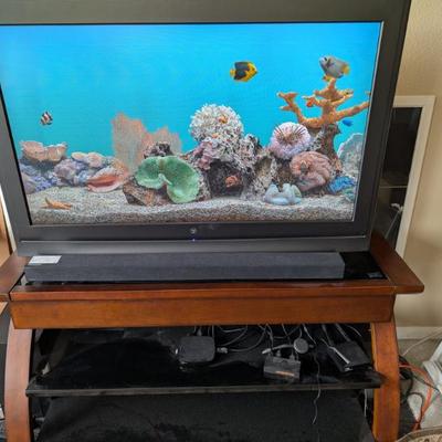 Sale Photo Thumbnail #8: TV stand (one of several TVs)