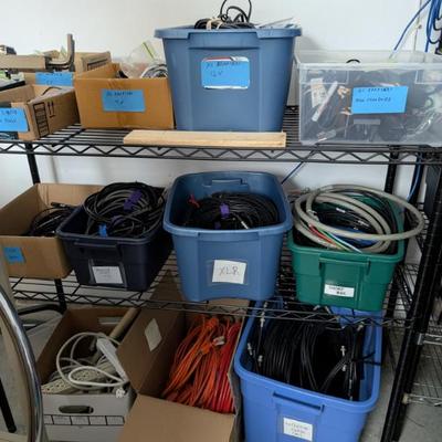 Sale Photo Thumbnail #29: Cables - organized