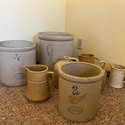 Antique Red Wing Crocks