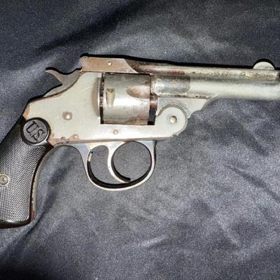 Lot 502: Functional Antique U.S. Revolver Co. Top-Break Revolver – Early 1900s Iver Johnson 