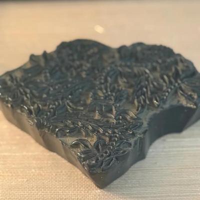 Lot 508: Handcrafted Indoneisan Framed Printing Blocks - Set Of Two