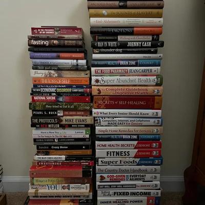 Lot 303: Assorted Books - Self Help, Health, And More