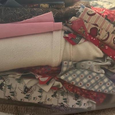 Lot 318: Mystery Bin Of Fabrics 