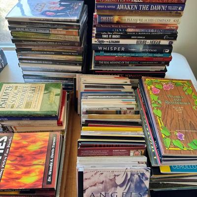 Lot 155:  DVD’s, CD’s,Books… Religious And Inspirational
