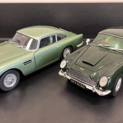Pair Of Aston Martin Model Cars 