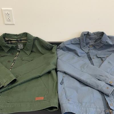 LL Bean Men's XXXL PrimaLoft Utility Jacket & Beanflex Utility Trucker Jacket
