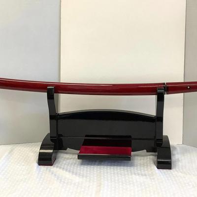 Tinker Pierce Hanwai Sword W/Stand 41” 