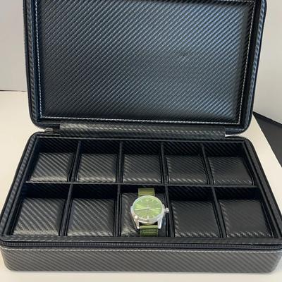 Men’s Bulova Watch With Watch Storage Box